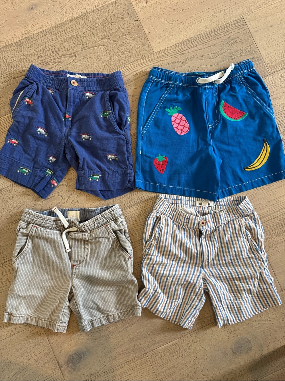 Mini Boden 4 short bundle- various sizes